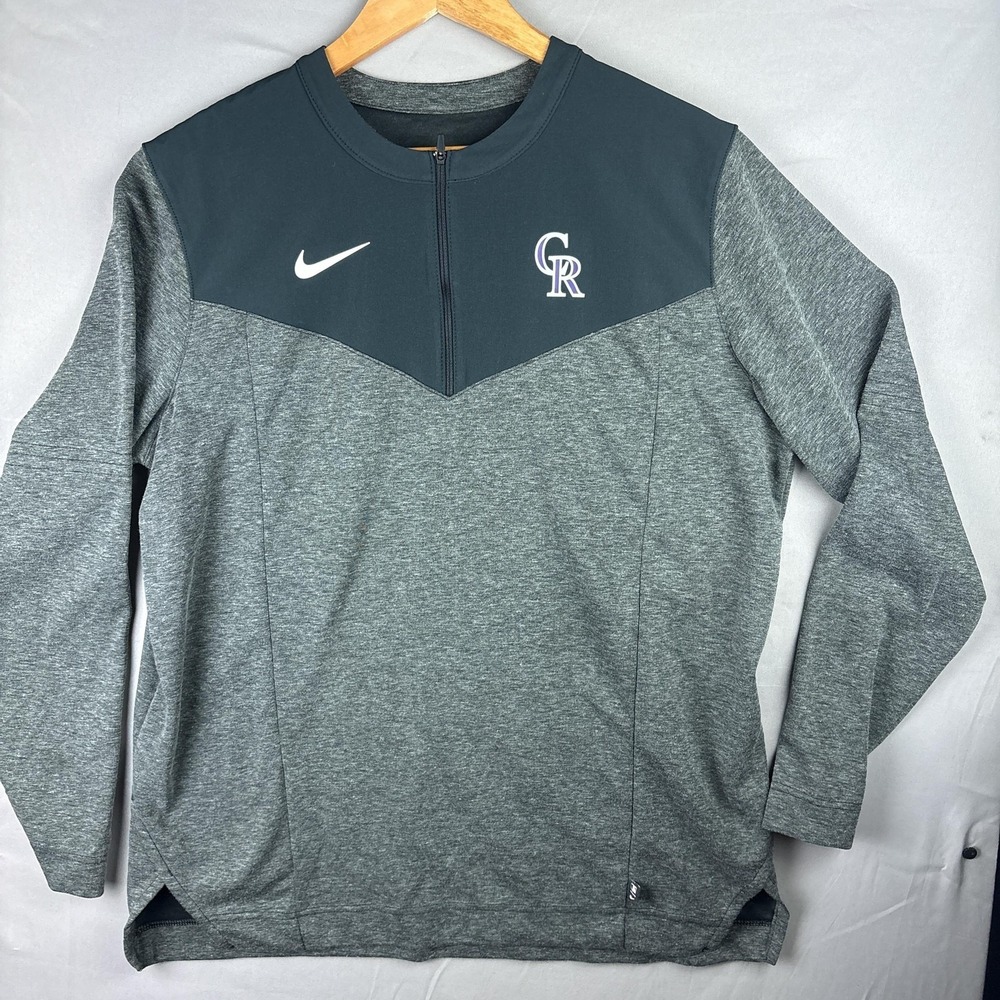 Nike Colorado Rockies Authentic Collection Game Time Men's Large Dri-Fit Shirt